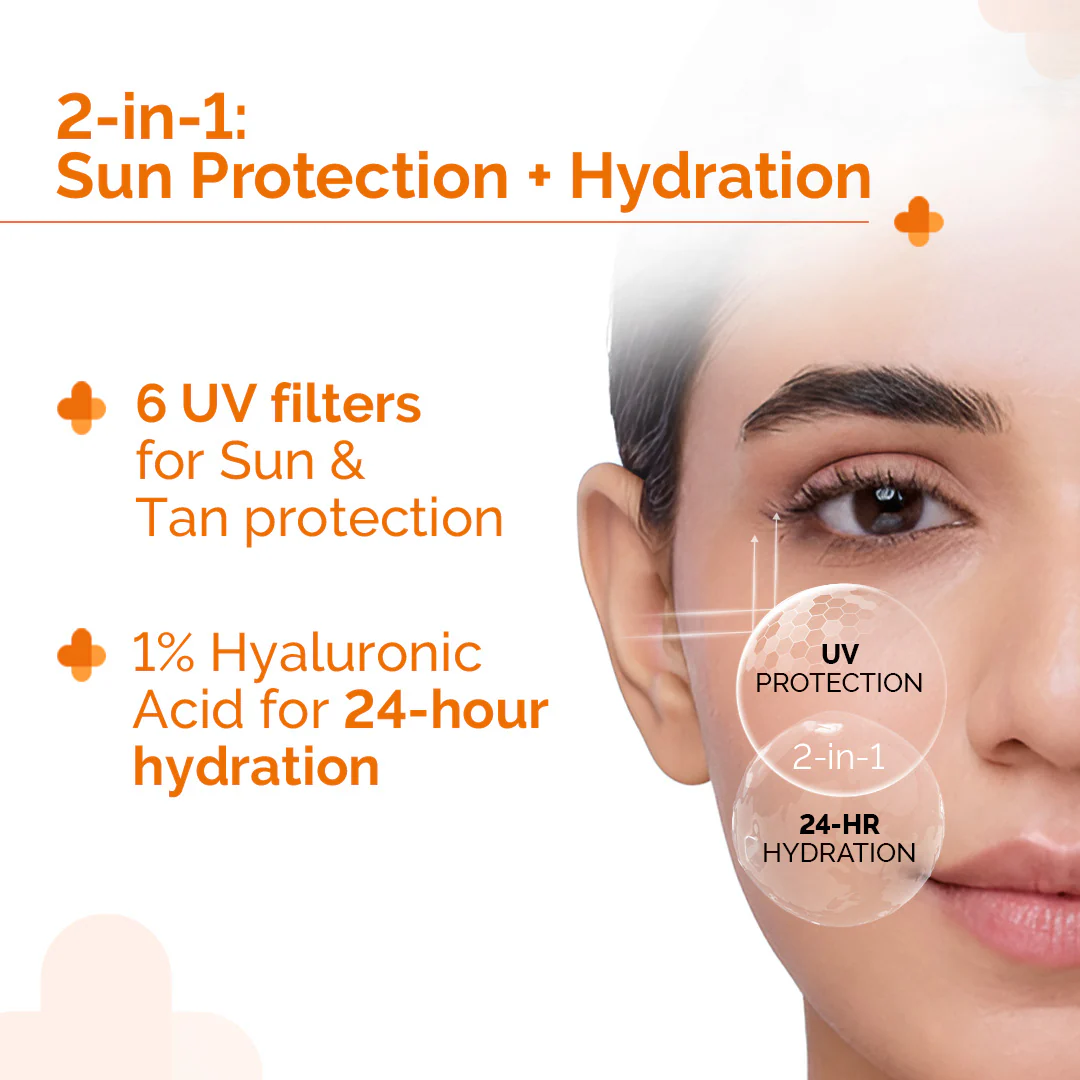 1% Hyaluronic Sunscreen Aqua Gel In Vivo Tested (ISO 24444:2019 Certified, CTRI/2025/02/080287) with SPF 50 & PA++++ - 125 g - Image 7