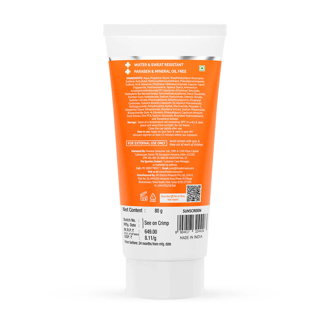 1% Hyaluronic Sunscreen Oil-Free Matte Gel - 80g - Image 10