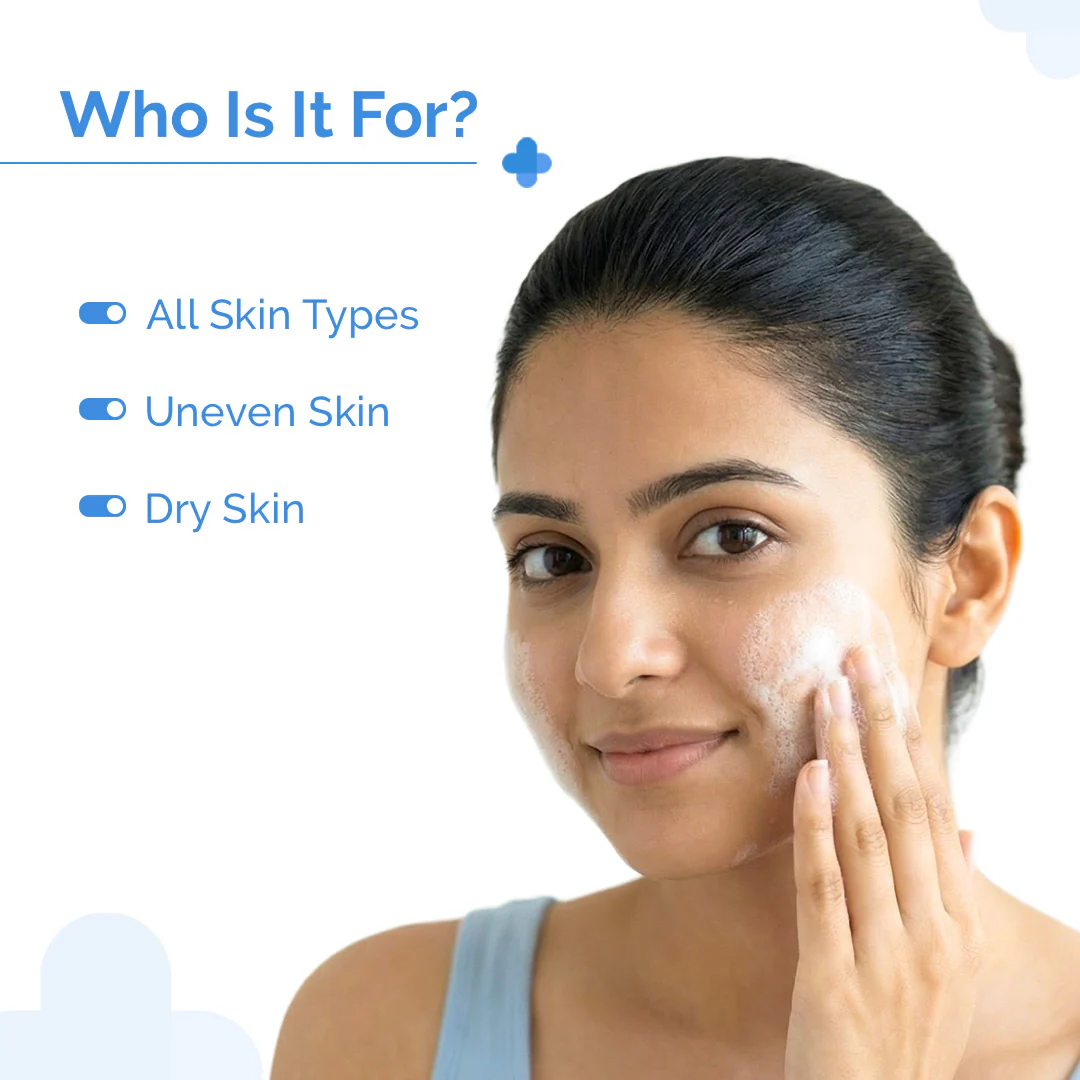 Pore Minimizing Clay Daily Face Wash with 1% Niacinamide & 2% PHA - 100 ml - Image 4